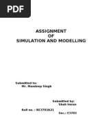 Simulation and Modelling