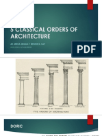 5 Classical Orders of Architecture