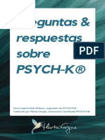 Preguntas & Respuestas Sobre PSYCH-K® - 2018