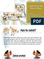 Zakat Profesi Dan Hikmah