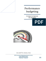 Performance Budgeting: In-Depth Analysis