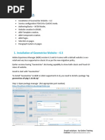 AEM Online Training Course Content by MR - Kumar