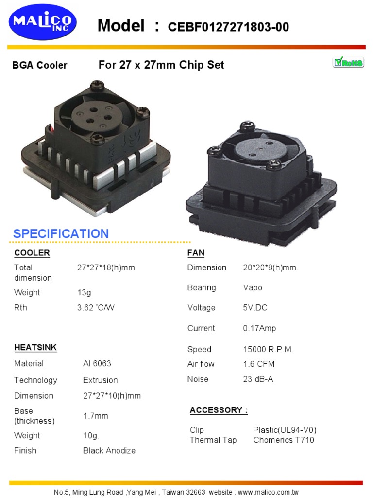 Model:: CEBF0127271803-00 | PDF