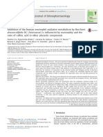 Inhibition of the human neutrophil oxidative metabolism by Baccharis dracunculifolia DC (Asteraceae) is influenced by seasonality and the ratio of caffeic acid to other phenolic compounds