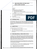 Organisation of Distance Education Centre PDF