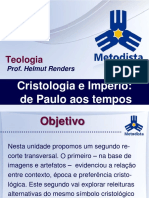 PRE 3 Aula - Cristologias Do Império de Paulo Aos Tempos Pós-Coloniais (HR)
