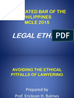 Handout On Avoiding The Ethical Pitfall of Lawyering For Dlsu, Jan 31, 2016