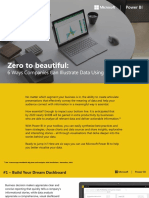 EN AU CNTNT Ebook Zero To Beautiful 6 Ways Companies Can Illustrate Data Using Microsoft Power BI PDF