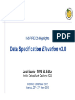 Data Specification Elevation v3.0