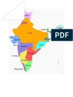 Language Map of India