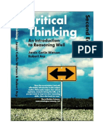 Critical Thinking An Introduction To Rea