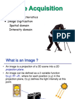 Image Characteristics Image Digitization Spatial Domain Intensity Domain
