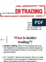 Insider Trading