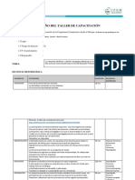 RUTA DEL TALLER DE CAPACITACIÓN - Desarrollo Por Competencias Desde El Enfoque Por Rutas de Aprendizaje