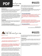 Passos Para Um Casamento Com Êxito