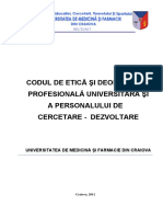 !!codul de Etica UMFCV Mod PDF