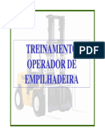 Empilhadeira Treinamento