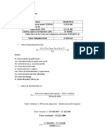 Calculos de Costos de Perforación Proyecto