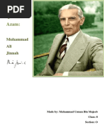 Quaid-e-Azam (History Project)