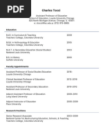 Tocci CV August 2019 Updated