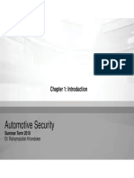 Network Security SS19 50 Automotive Security Introduction PDF