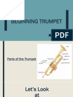 Beginning Trumpet PP - Lesson 1