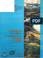 Lineamientos de Ordenamiento Territorial Bolivia