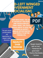 The Mid-Left Winged Government (Socialism) : Equality Over Freedom