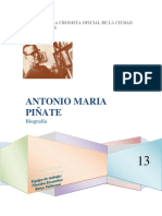 Biografia de Antonio María Piñate