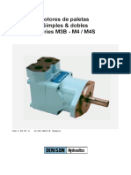 Motores de Paletas Simples & Dobles Series M3B - M4 / M4S: Publ. 2 - ES 157 - A 04 / 98 / 2000 / FB Replaces