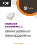 Manual Bematech Mp 20
