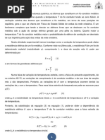 P06 Variação Da Resistência Elétrica Com a Temperatura