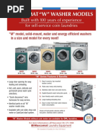 Wascomat Specifications W620 W630 W640 W655 W675