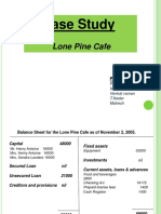 Case Study: Lone Pine Cafe