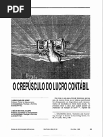 HOPP o Crepusculo Do Lucro Contabil