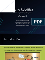 Mano Robotica Arduino Presentacion
