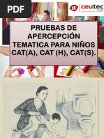 Pruebas TAT y CAT: Evaluación Psicológica | PDF | Adultos | Teoría