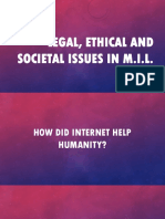 Legal, Ethical and Societal Issues in M.I.L.: (Lecture)