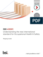 Bsi Iso 45001 and Ohsas 18001 Mapping Guide