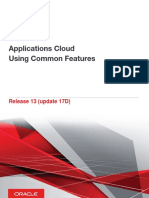 Applications Cloud Using Common Features