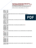 Cuestionario de Estadistica y Probabilidades Primer Periodo - David