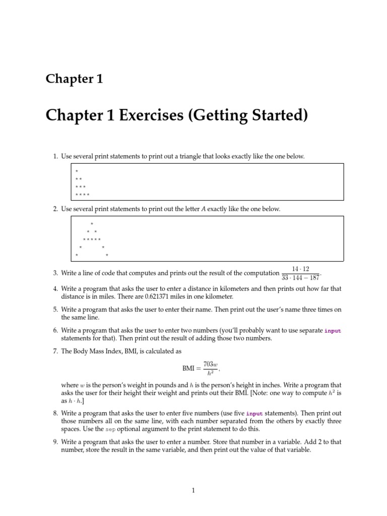 Python Exercises | PDF | Letter Case | String (Computer Science)