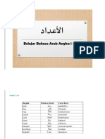 Angka 1-100 Dalam Bahasa Arab