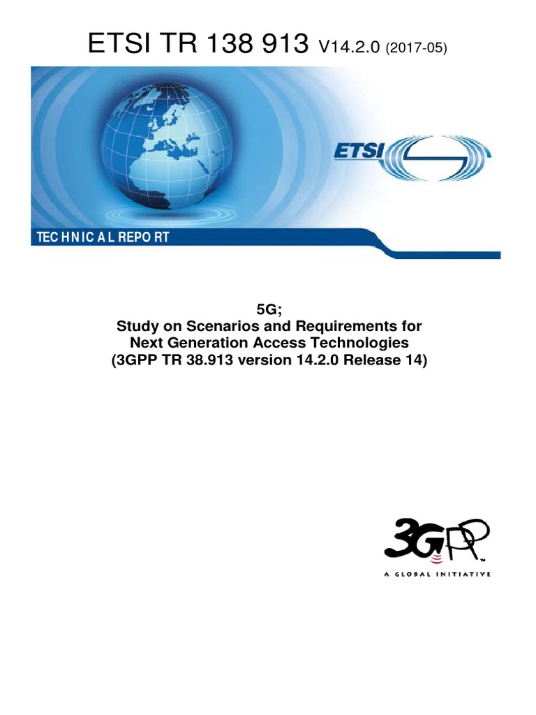 3gpp Usage Scenarios Pdf 3 Gpp Lte Telecommunication