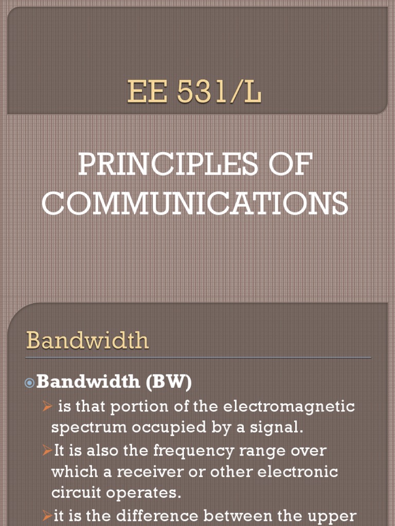 Principles of Electronic Communications | PDF | Modulation | Frequency ...