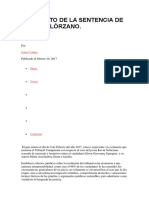 El Impacto de La Sentencia de Kevin Solórzano