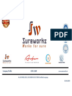 Sureworks Infotech - Company Profile Feb 2019