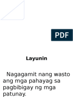 Mga Pahayag Sa Pagbibigay NG Patunay