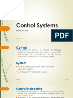 Control Systems (Introduction)