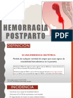 Hemorragia Post Parto. Atonia Uterina